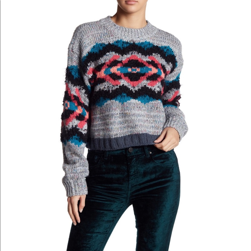 ✨FREE PEOPLE✨I Heart You Sweater - Picture 2 of 5